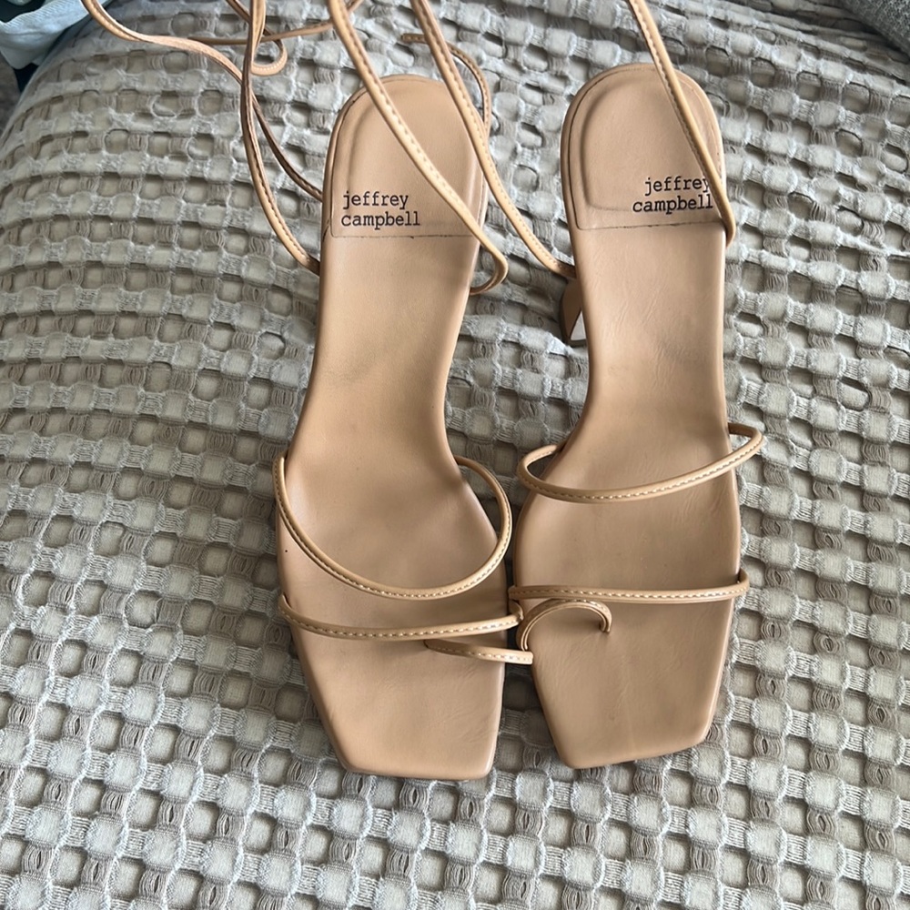 Jeffrey Campbell Nude heels